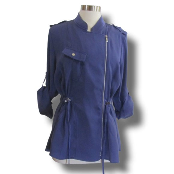 Chico's Tops - Chico's Military Jacket Style Blouse